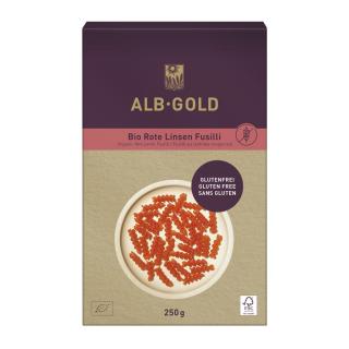 rote Linsen Fusilli