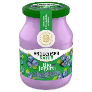 Joghurt Heidelbeere-Cassis
