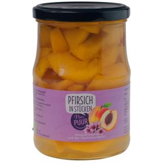 Pfirsiche Stücke