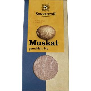 Muskatnuss gemahlen
