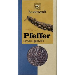 Pfeffer schwarz ganz Tüte