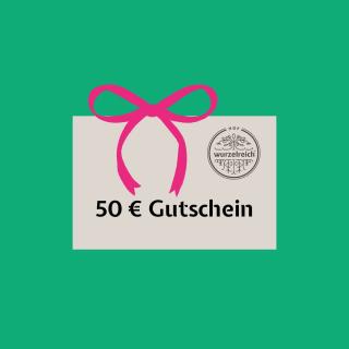 Wertgutschein 50 €