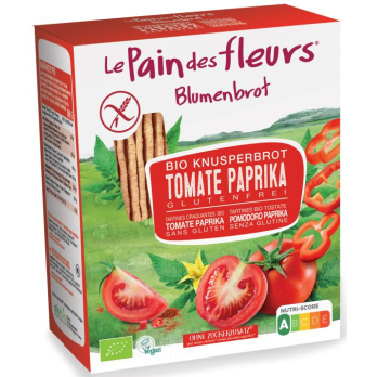 Blumenbrot Tomate Paprika gf