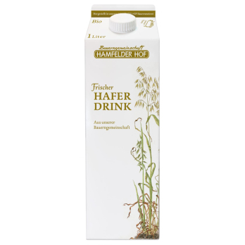 Frischer Haferdrink