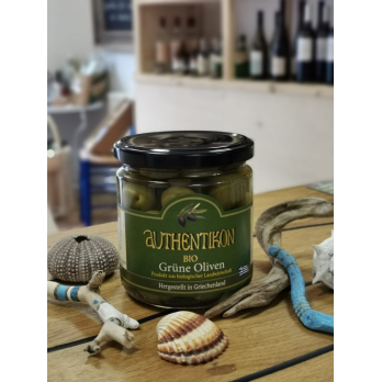 Grüne Oliven OHNE Stein