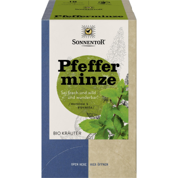 Pfefferminze im Beutel
