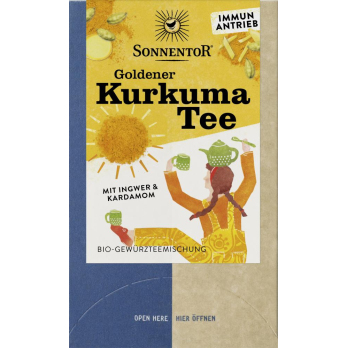 Goldener Kurkuma Tee