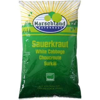Sauerkraut im Folienbeutel