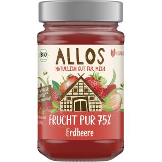 Frucht Pur Erdbeere