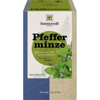 Pfefferminze im Beutel