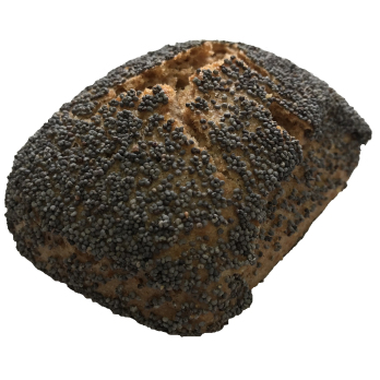 Mohn-Dinkelvollkornbrötchen