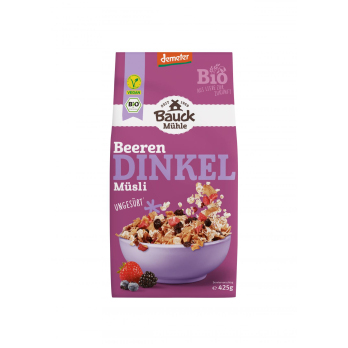 Dinkelmüsli Beerenzart