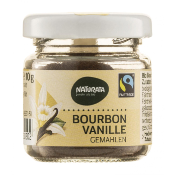 Bourbon-Vanillepulver gemahlen
