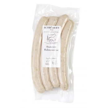 Holsteiner Bratwurst 4 Stück (ca. 280g)