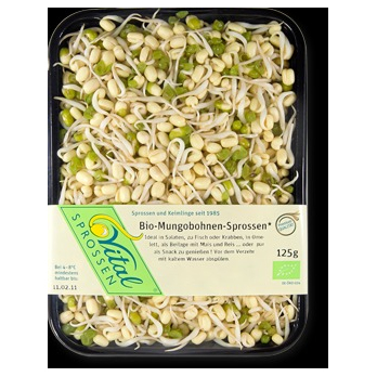 Sprossen Mungobohnen (125g)