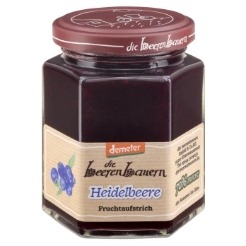 Heidelbeere Fruchtaufstrich