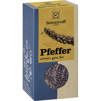 Pfeffer schwarz ganz Tüte